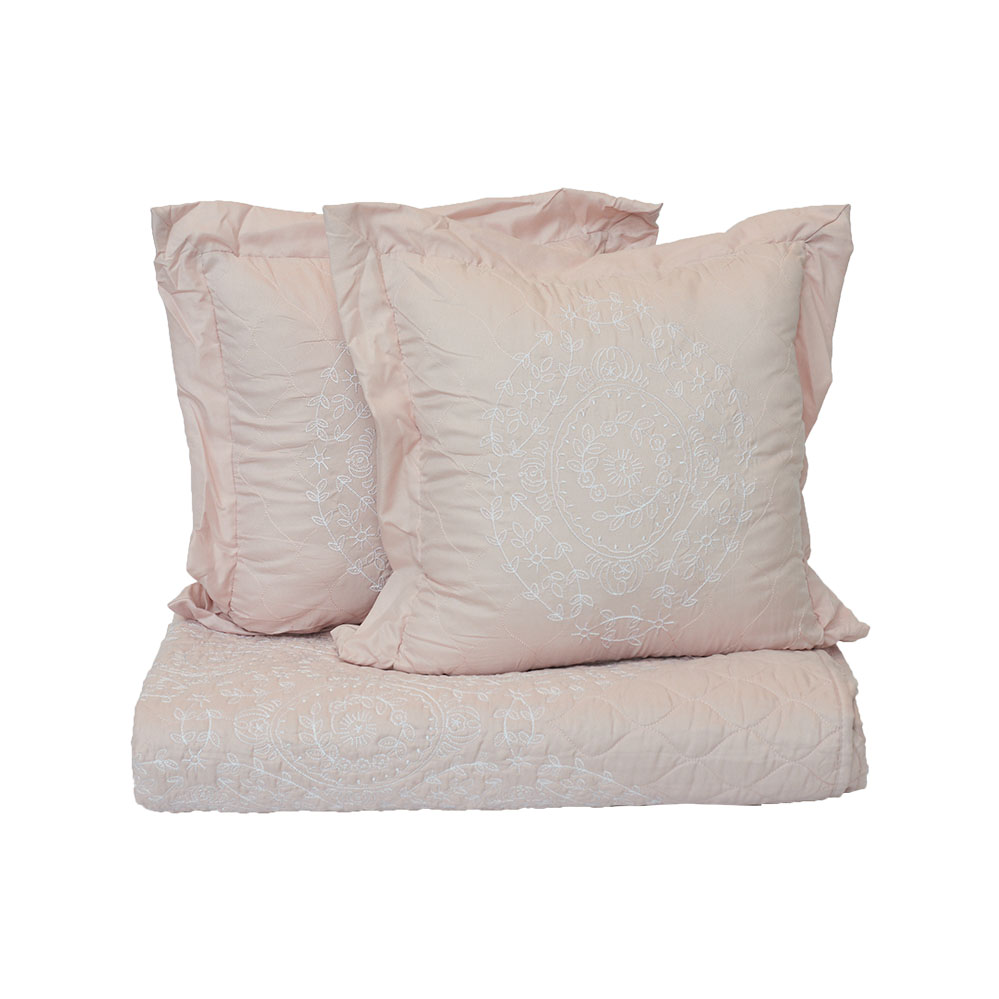 Atma blanket/pillow-set (rose)